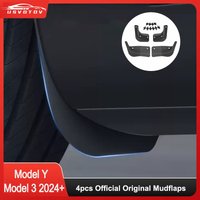 Soft Mud Flaps for Tesla Model 3 Y Juniper 2025 2026 Mudguard Official Front Rear Wheel Fenders Splash Guards Travel Accessories