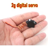 2g Digital Servo Micro Mini Servo 260 Degrees Rotation Car Model Micro Servos Indoor Flight Airplane Models Servo High Quality