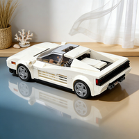 310pcs MOC Testarossa Miami Vice City Champions Model Building Blocks Toys Construction Creative Education Christmas Gifts Brick