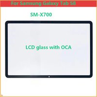 NEW A+ For Samsung Galaxy Tab S8 SM-X700 Touch Screen Panel Tablet Front Outer Glass Lens With OCA