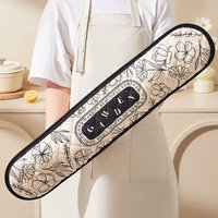 1pc Thickened Microwave Conjoined Gloves Anti-scald Kitchen Tools Heat Resistance Oven Mitts Portable Baking Accessories
