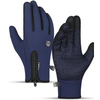 AliExpress Kyncilor Men's and Women's Autumn and Winter Cycling Gloves - Upgraded Touchscreen Warm Knitted Gloves for Cold Weather, Suitable for Run