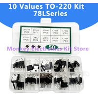 50PCS TO-220 Kit Voltage Regulator IC kit LM317T L7805CV L7806CV L7808CV L7809CV L7810CV L7812CV L7815CV L7818CV L7824CV