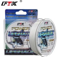 FTK 100M Super Strong Nylon Fishing Line 4.136LB-34.32LB Freshwater Carp Line Fishing Accessories 0.14mm-0.50mm