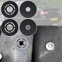 2Kit For SEAT Leon 1P 5F 2005 2006 - 2018 Ibiza 6J Altea Ateca KH7 Alhambra Mii Floor Mat Clips Carpet Holder Fixing Rivet Hooks