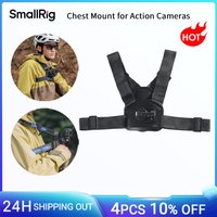 SmallRig Adjustable Chest Mount for Action Cameras for GoPro for DJI Camera for Insta360 One-Step Quick Release Mount -5720
