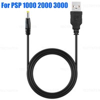5V USB To DC Power Charging Cable for PSP 1000/2000/3000 Charge Cord 4.0x1.7mm Plug 5V 1A Power Charging Cable Game Accessories