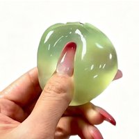 New Coconut Oil Squishy Balls Slow Rebound Anti Stress Sensory Fidgets Toys Soft Simulated Transparent Anxiety Stress Relief Toy