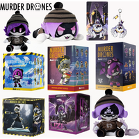 Genuine Animiniz Murder Drones Merch Blind Box Official Glitch Series Full Set Collectible Figure Uzi N V J CYN Merchandise Doll