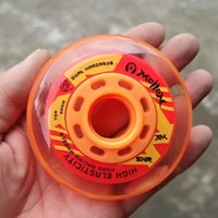 4 pieces Hockey Wheel 78A Hi-Lo Inline Skates Wheels 76mm 80mm Soft Durable Grip Elastic Dual Hardness Roller Tires