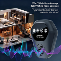 Multifunctional Ultrasonic Rodent Killer Catching Device Intelligent Variable Frequency Electronic Mouse Repellent
