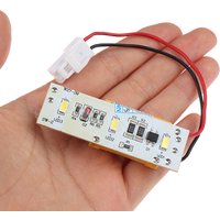 1pc Lighting LED lamp circuit board LED Light Cluster Assembly Hoover Candy Fridge Freezer PCB Circuit Board SW-BX02A AC 220V