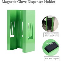 Disposable Nitrile Rubber Latex Gloves Box Holder Metal Magnetic Gloves Box Holder Wall Mount Tissue Dispenser Organizer Storage