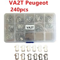 200Pcs/lot VA2T VA2 brass Car Lock Repair Accessories Car Lock Reed Lock Plate For Peugeot Citroen 12 types each 20pcs