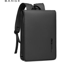 BANGE New Design Men Backpack Waterproof Fits for 14.1 inch Laptop Bag Teenager Travel Bag School Bag City Business Backpack Man