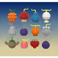 1397pcs MOC One Piece Devil Fruits Model Building Blocks Construction Toys Christmas Gifts Education Brick Kids DIY Creative