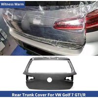 Carbon Fiber Car Trunk Cover Car Tail Box Coverr for Volkswagen Golf 7 Gti/r Rear Trunk Engine Hood Body Kit
