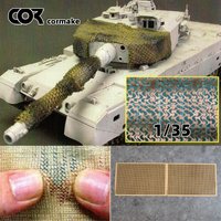 Anti-stretch coating Paper Camouflage net for scale model tanks armored vehicles military miniature diorama 1/48 1/72 1/35