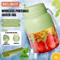 500/1300 ML Elektrische Entsafter Tasse 6 Klingen Mixer Milchshake Maschine USB Tragbare Obst Milch Mischen Werkzeug Mini Frische saft Mixer