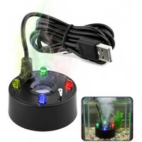 New 2026 5V USB Aquarium Air Pump Fountain Bubble Generator Sprayer Fish Tank Smoke Effect Bubbler Aquatic Pet Accessory Hot