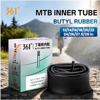 AliExpress 361° 361 Degrees Bicycle Inner Tube Schrader Valve Bicycle Inner Tire Durable Wear-resistant Cycling Tube for MTB Folding Bike Parts