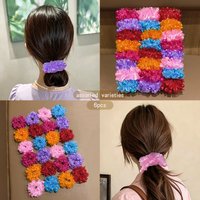 6 color random headbands for performance, simple style hair rings suitable for dance headwear