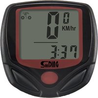 SUNDING 548B Cycling LCD Timer Speedometer Waterproof MTB Bike Wire Code Table