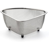 1 Piece Stainless Steel Sink Strainer Basket for Sink Colander In-Sink Mesh Colander Strainer Basket Triangle Sink Drainer YY133