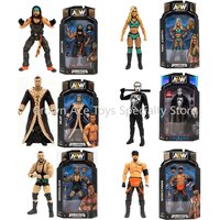 Jazwares AEW Unmatched Collection Series 2 Action Figures 6 Inch Collectible Wrestling Figures Sting MJF Wardlow Conti More Toys