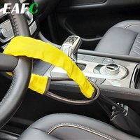 EAFC – serrure de siège de volant de voiture, rétractable, antivol, avec 2 clés, pour la plupart des voitures, SUV, accessoires automobiles