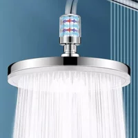 6 Modes Rainfall Shower Head Bathroom High Pressure Top Rain Shower Heads Shower Faucet Accessories Gun NEW