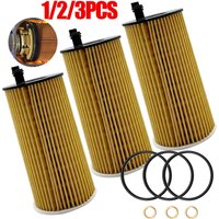 1/2/3Pcs Engine Oil Filter 11428507683 HU6004X For BMW X5 X3 116d 120d 328d 535d E84 E90 F06 F35 F10 F15 F20 N47 N57 2.0L 3.0L
