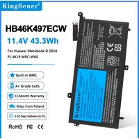 KingSener HB46K497ECW Laptop-Akku für Huawei Matebook D 2018 PL-W19 PL-W19A PL-W09 PL-W29 MRC-W50 W60 W70 Serie 43,3 Wh