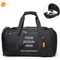 Customized High-end Men's Gym Bag Logo Fitness Bag Sports Bag Dry And Wet Travel Handbag Business Handbag Printed Name
