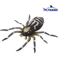 Fliegen und lebensechte weiche Spinne Köder 7cm 6,4g Angel köder Drillinge Haken künstliche weiche Köder Hecht Karpfen Bass Köder Top Wasser köder