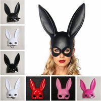 Christmas Gift Bar KTV Night Club Party Decoration Halloween Princess Rabbit Taste Bunny Plush Mask Princess Headband