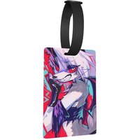 Loona Luggage Tags Suitcase Accessories Travel Baggage Boarding Tag Label Holder ID Name Address