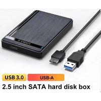 2.5 Inch External Hard Drive Enclosure USB 3.0 Type C To SATA Hard Disk Case SSD External Storage HDD Box For Laptops Desktop PC