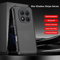 Corrugated Pattern Shockproof Phone Case For Xiaomi Redmi 15 14C 13C 12 Note 15 14 13 Pro 4g 5g 11 Hard Back Protective Cove