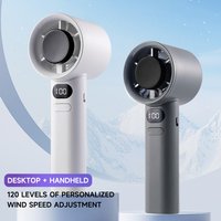 Portable Handheld Mini Fan Powerful 400mAh Wind Speed Convenient USB Charging Suitable For Travel Outdoor Activities And Summer