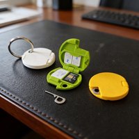 3D Printed SIM & TF Card Holder, Portable Memory Card Storage Case With Eject Pin,Shockproof Holder For Micro SD Card For Travel