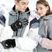 Winter handschuhe Frauen Ski handschuhe mit Touchscreen-Funktion Thermo handschuhe warme Schnee handschuhe wasserdichte Snowboard Frau Männer Handschuhe
