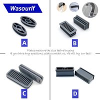 WASOURLF Water Faucet Oval Square Tap Spout Accessories Platics Outlet 1 Piece Bathroon Basin Bedroom Parts Fittings Rectangle