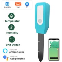 Tuya Smart Soil Tester BT Soil Moisture Detector Garden Temperature and Humidity Thermometer Real-time Remote Monitor