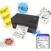 Marklife D100 Bluetooth Thermal Label Printer Wireless Small Shipping Label Printer 4X6 Compatible with iOS Android Mac Window