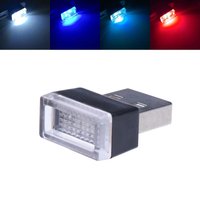 1/3Pcs Mini USB LED Car Light Auto Interior Atmosphere Light Emergency Lighting Light PC Auto Colorful Decorative Lamp