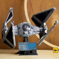 NEW 2026 Arrival Interceptor Starfighter 1931PCS Model Building Collectible TIE Pilot Mini figure Creative Display Sets Gifts image 4