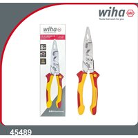 wiha Germany Weihan electrician's pliers 8-in-1 wire cutters imported VDE insulation pliers 45489