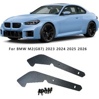 Real Dry Carbon Fiber Front Mud Flaps Splash Guards For BMW G87 M2 2023 2024 2025 2026