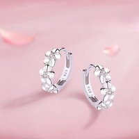 New 925 Sterling Silver Earrings 5A Zircon for Women Top Quality Wedding Engagement Jewelry Earrings Party Gifts